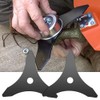 CjingCH 3-Tooth with 25.4 MM Bore Weed Cutter Metal Blade