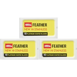 Feather - 30 Double Strand Razor Blades
