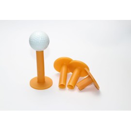 LeFeng Golf Rubber Tee Holder Set, Mixed Size Durable and High Elasticity Golf Range Tee, Colorful Golf Tees for Golf Practice Mat
