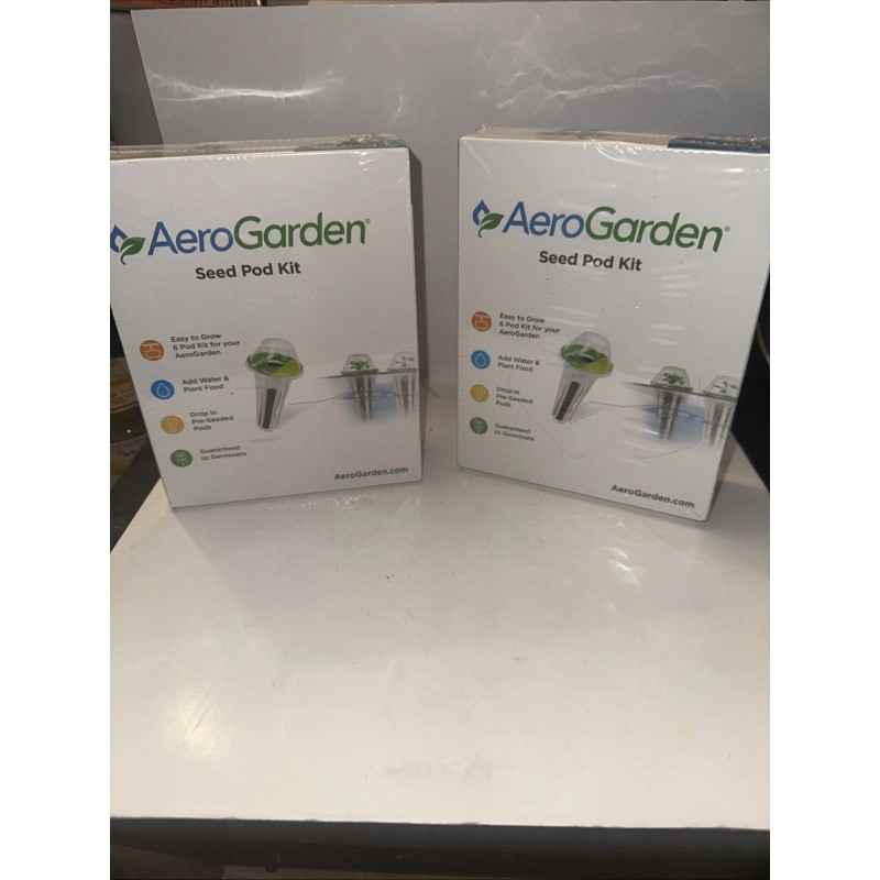 AeroGarden Lot Of 2 AeroGarden Seed Pod Kit Cherry Tomato