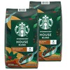 Starbucks House Blend Whole Bean Coffee (40 Ounce) (2 Pack),