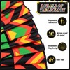 Kinlop 3 Pcs Black History Tablecloth 108 x 51 Inch