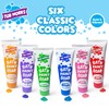 Tub Works® Bath Paint Soap Bath Toy, Classic 6 Pack