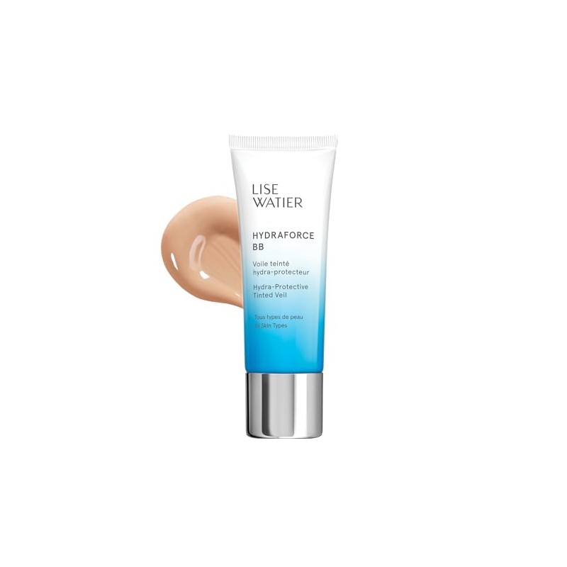 Watier HydraForce BB Hydra-Protective Tinted Veil, Porcelaine/Porcelain, BB Cream Tinted