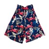 Flow Society Crabsticks - Pantalones Cortos Deportivos para niños, Azul/Patchwork,
