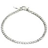 Herm Sprenger Chrome-Plated Steel Choke Dog Training Collar with Toggle-Closure