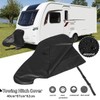 Drawbar Cover for Trailers, Tow Bar Cover Caravan, Caravan Protective