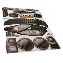 The Toy Restore Replacement Stickers Fits Step2 Push Around Buggy GT Ride-on Car