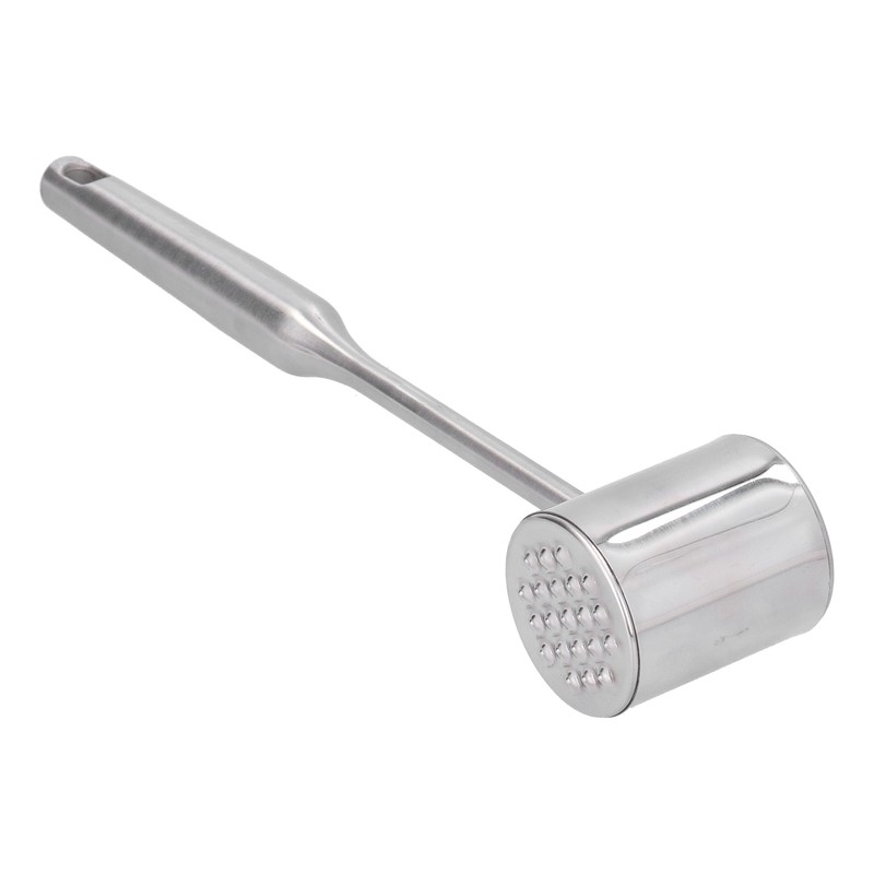 Meat Mallet Tenderizer Stainless Steel Hand Held Manual Anti Rust