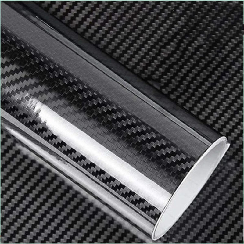 AUIMSOCO 7D Premium Super Gloss Carbon Fiber Vinyl Film Wrap
