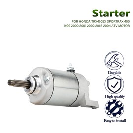 Starter Motor for Honda TRX400EX SPORTRAX 400 EX 1999-2004 2003 ATV 31200-HN1-000