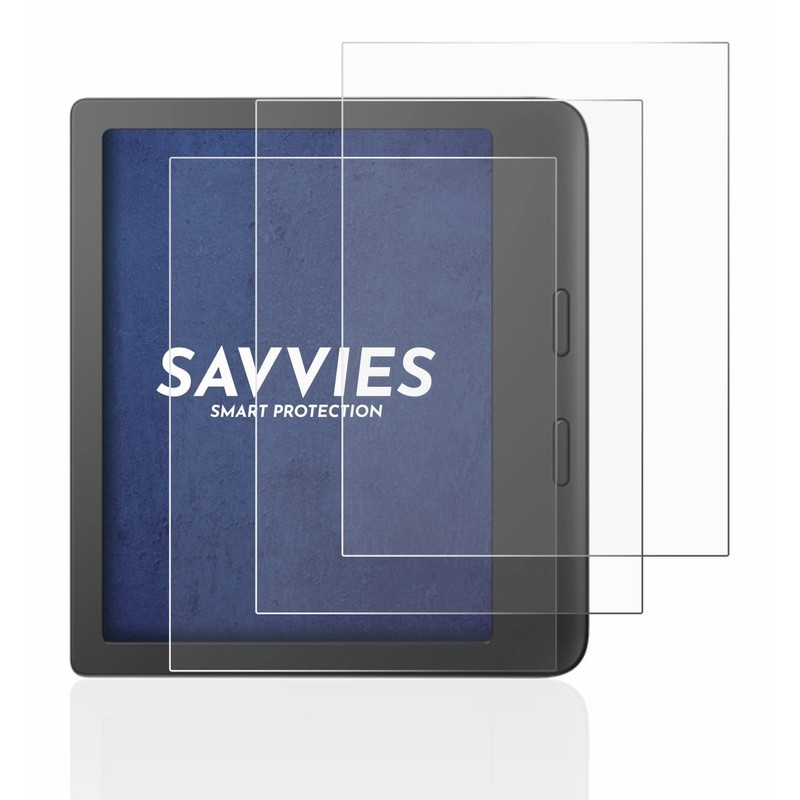 Savvies Screen Protectors for Tolino Vision 6/5 Ultra Transparent Pack
