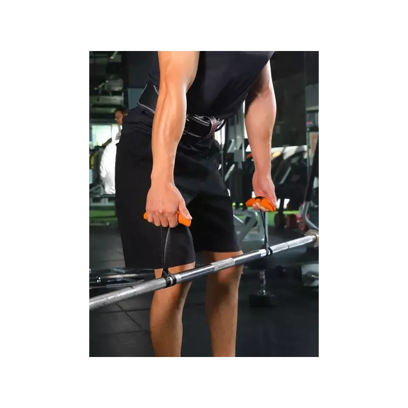 HealthGrip 헬스그립 액세서리 핸들 바나나 헬스장 운동 체육관 [퍼플 더블
