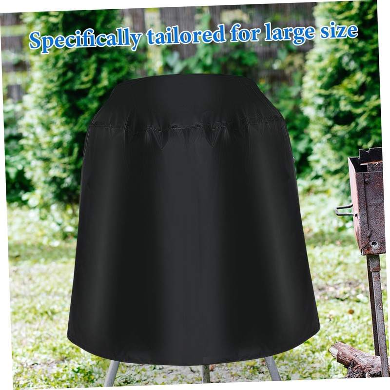 Kisangel BBQ Grill Cover Durable Outdoor Barbecue Protector for Round