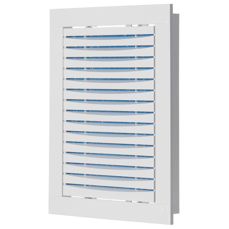 150x200mm / 6x8 inch White Plastic Ventilation Grille - Air
