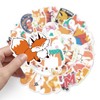 Fox Stickers for Laptop(50 Pcs),Gift for Kids Teens Adults Girl,Fox