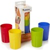 Arrow Home Products Tumblers, 10 oz, 4 Pack, Assorted