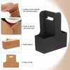 PATIKIL 2 Cup Drink Carrier with Handle, 10 Pack Kraft