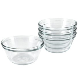 Anchor Hocking 6-Ounce Glass Custard Cups, Set of 4