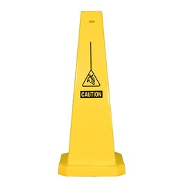 Cortina Lamba 25" Cone, Plain, 03-600-12, Yellow