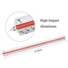 Nicunom 3 Pack Architectural Scale Ruler, 12" Triangular Architect Scale