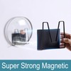 Magnetic Pot Lid Holder, 2 Pack Metal Pot Lid Rack