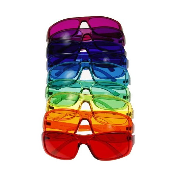 [3 Sizes Available] Kids Style Color Therapy Glasses - Set