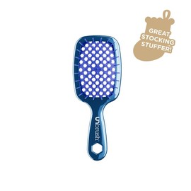 UNbrush Mini Holioday Collection Detangling Hair Brush Travel Size - Color: Holly
