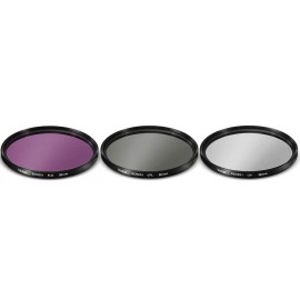 For Canon, For Nikon Wide Angle Lens MACRO + UV CPL FLD FILTER KIT FOR CANON EF-S 18-55mm f/3.5-5.6