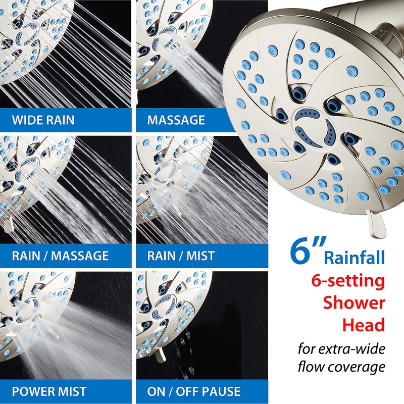 Hotel Spa AquaCare Spa Station High Pressure 48-mode Rain &