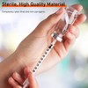 20 Pack 1ml 31Gx6mm Plastic Multiple Uses Measuring Tools, Individually