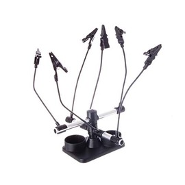 6-compartment airbrush workpiece holder flexible holder stand model building paint stand