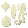 JEM Christmas Baubles and Bow Cutters, Set of 4