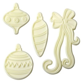 JEM Christmas Baubles and Bow Cutters, Set of 4