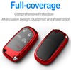 Z.MYUKI Compass Key Case with Key Fob for Jeep Compass