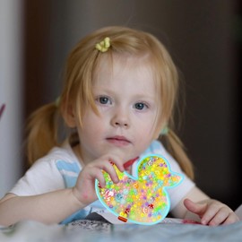 femary 2PCS Picky Pad Fidget, Skin Picking Fidget Toys for Adults, Sensory Picking Party Pad, Anxiety Relief for Trichotillomania and Dermatillomania