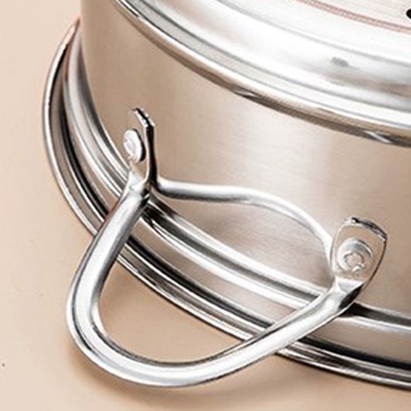 Steam Pot Multipurpose Steaming Pot Thick Stainless Steel Large Capacity