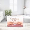 GRISI, Jabón de tocador Arcilla Rosa, control brillo | Jabón