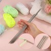 6pcs 10in & 12in Professional Upholstery Needles, Stainless Steel Extra