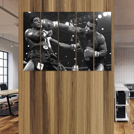 Mike Tyson Boxing Canvas Art Wall Art Home Decor - Various Sizes (5 Pieces Mega)