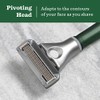 Bulldog Mens Skincare and Grooming Original Recycled Glass Handle Razor