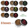 Smoking Wood Chips Cocktail Smoker, 8 Flavors Natural Wood Chips