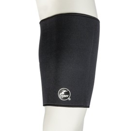 Cramer Neoprene Thigh Compression Sleeve, Best Thigh Support For Quadriceps & Hamstrings, Compression Sleeves For Running, Quad Support Compression Leg Sleeves, Pulled Muscle Recovery, Black, Large