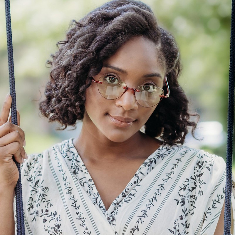 Visualites Amour Lightweight Frameless Reading Glasses For Women