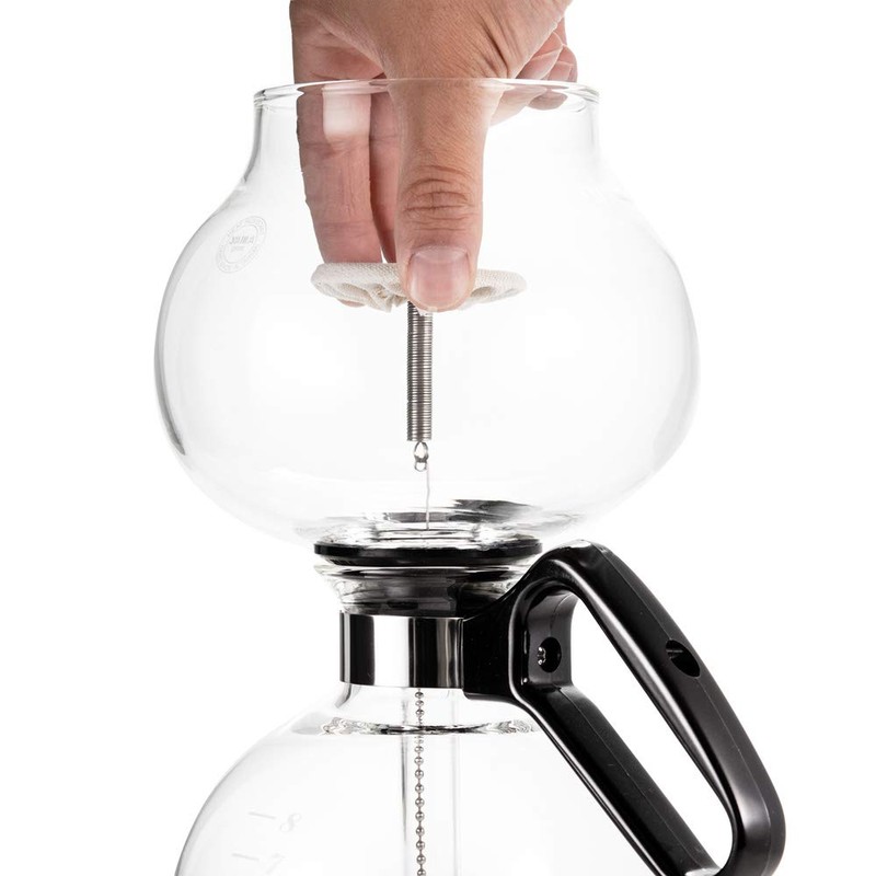 Yama Glass 8-Cup Stovetop Siphon Coffee Maker, 24 Oz Vacuum