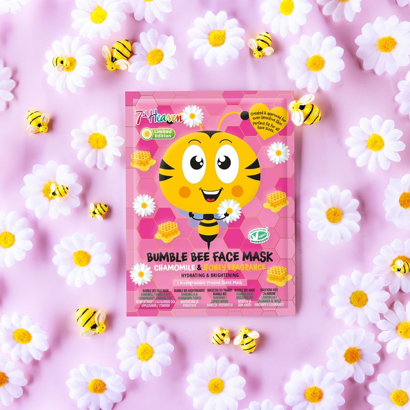 7th Heaven Bumble Bee Face Mask with Chamomile & Honey
