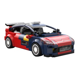 Citroën C4 WRC 2008 Rally Car - 296 Pieces - Self-Build Brick Building Block Model C55033W