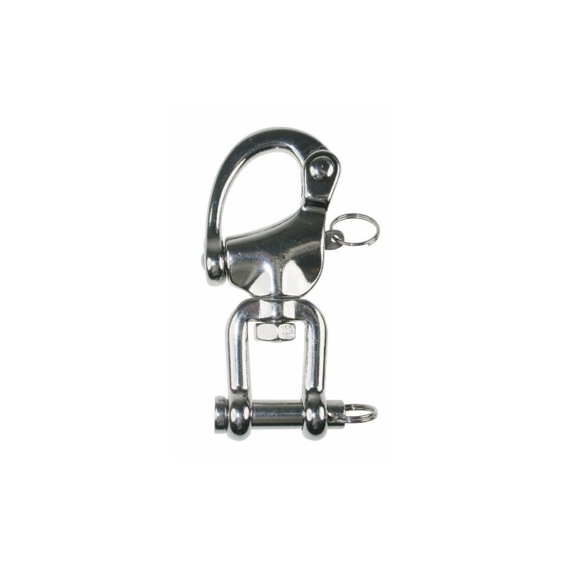 ARBO-INOX Shackle, jib shackle, swivel shackle, stainless steel, 128 mm