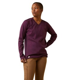 ARIAT Women's FR AC Crew Top - Potent Purple, Medium