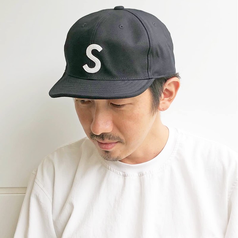 Basicuench Spring Logo Short Cap, Umpire Cap, Short Brim, Small